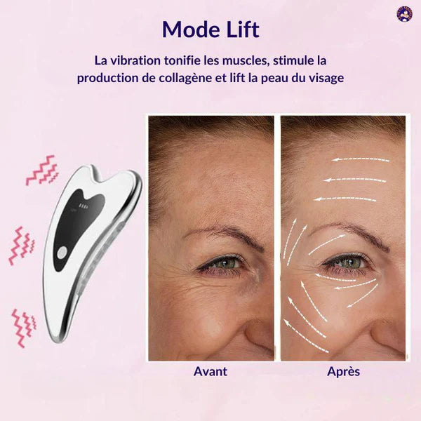 Gua Sha Appareil LED massage rajeunissement