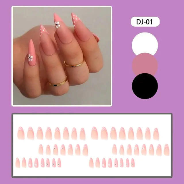 Nail art _ Faux ongles _Tips 24 pièces