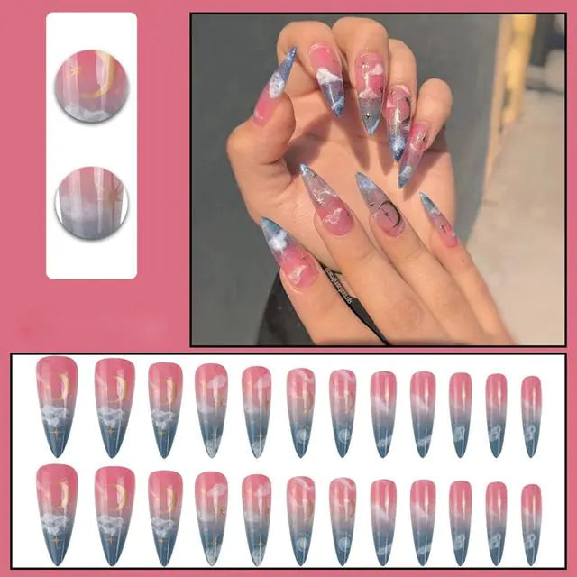 Nail art _ Faux ongles _Tips 24 pièces