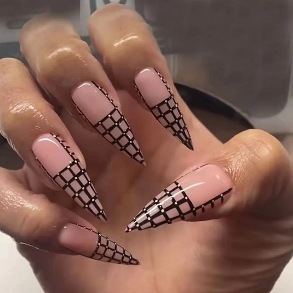Nail art _ Faux ongles _Tips 24 pièces